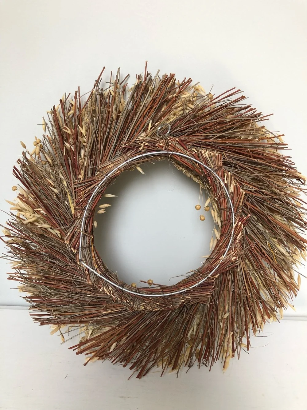 Autumn Fall Natural Wheat Wreath